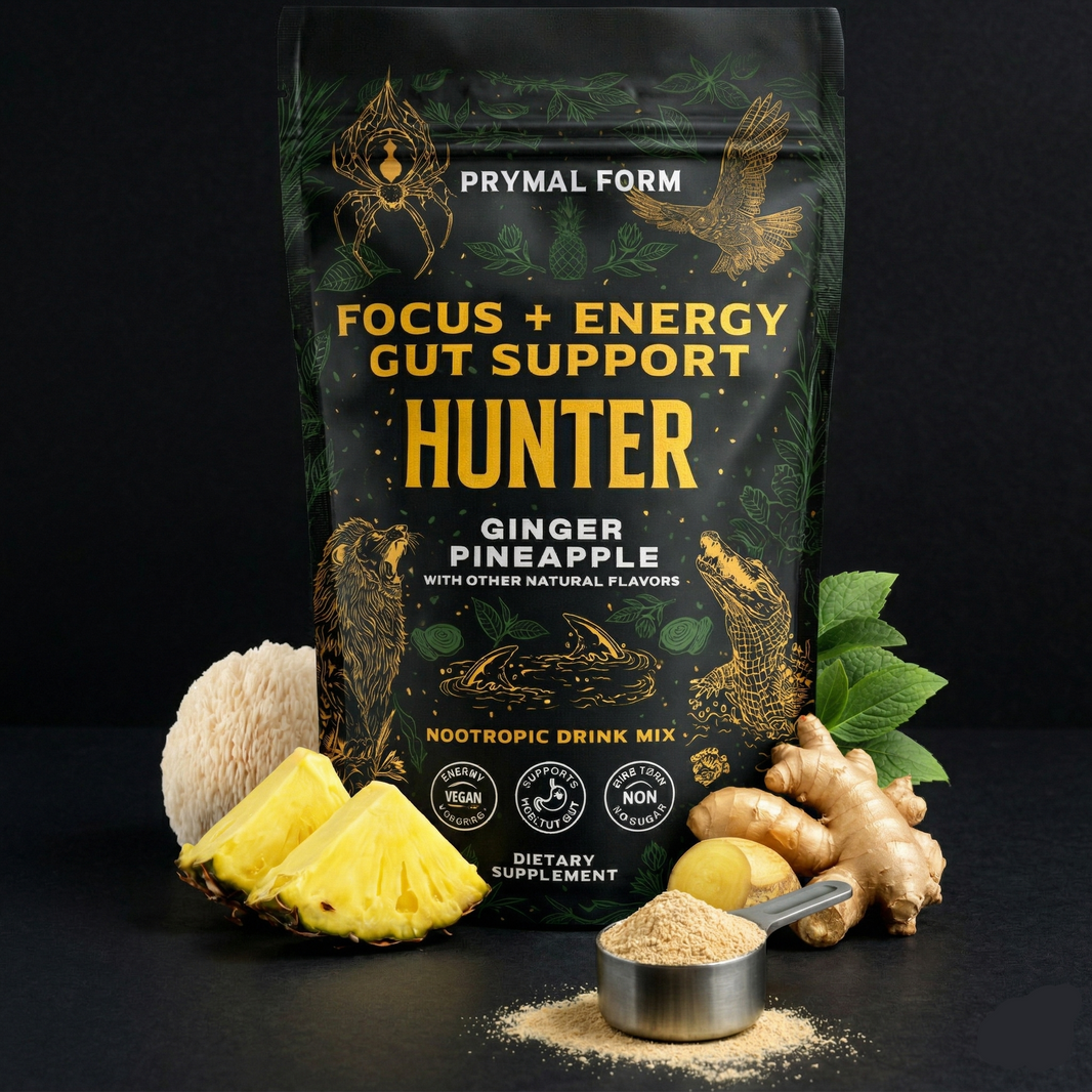 HUNTER | Pineapple Ginger Energy Nootropic Blend