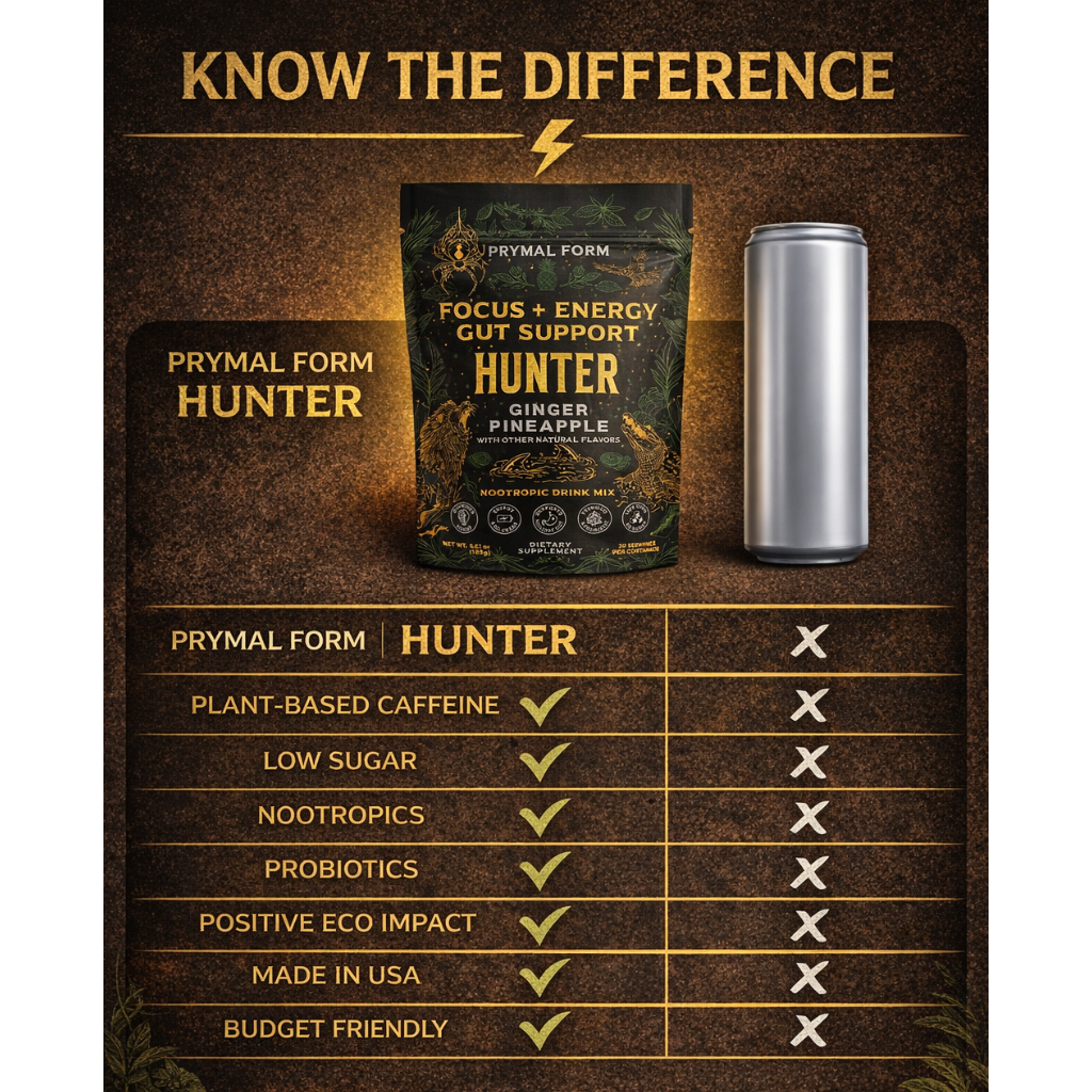 HUNTER | Pineapple Ginger Energy Nootropic Blend